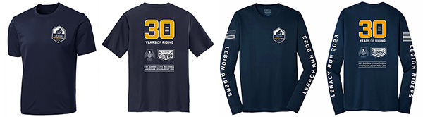 Legacy Run 2023 T-Shirts