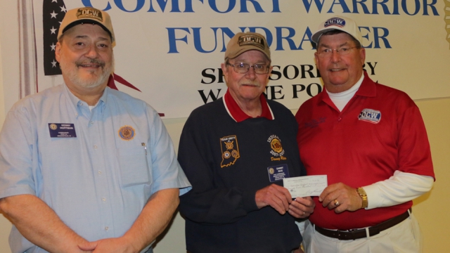 Hoosier post donates $50,000 to OCW