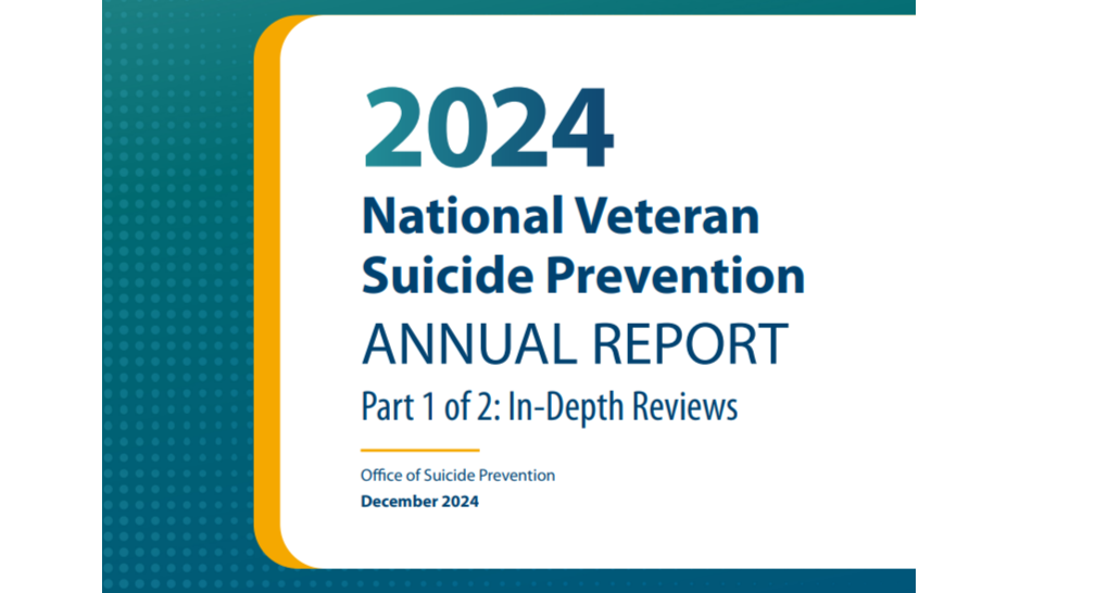 VA releases annual veteran suicide prevention report, analyzing 2001-2022 data