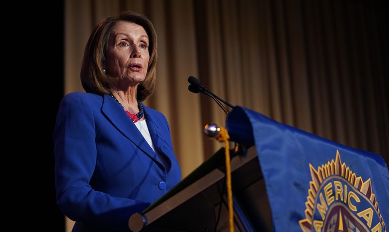 Pelosi to Legion: &#039;We must fight privatization&#039;