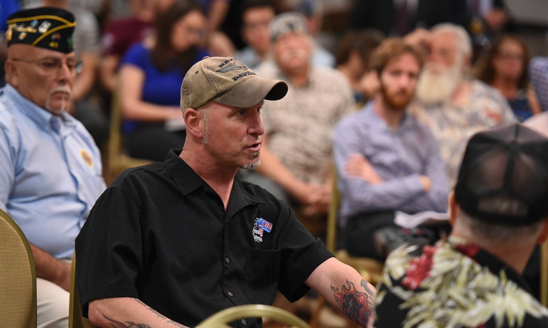 Big veteran turnout for Legion town hall in Phoenix 