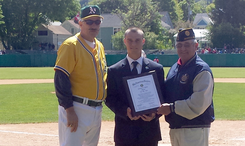 Legion player of year visits Cooperstown