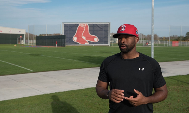 Jackie Bradley shares his Legion Baseball experience