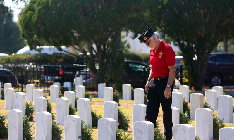 Legion Family honoring veterans through Wreaths Across America