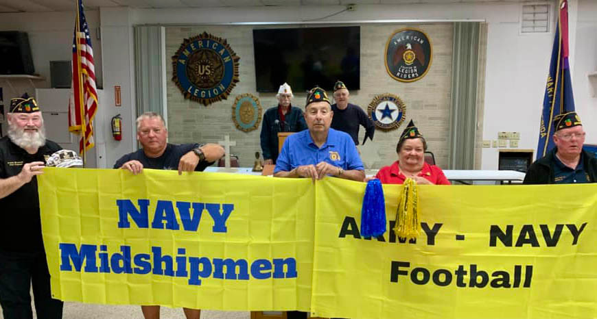 Legion posts host Army-Navy Game watch parties – and raise awareness in the process