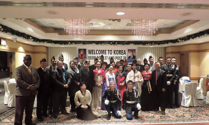 South Korea&#039;s welcome dinner for national commander and national Auxiliary president