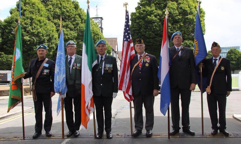 Post 63 takes part in ceremony