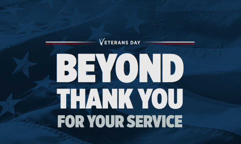 ‘Go beyond thanks:’ New survey reveals we should do more than simply thank our veterans for their service