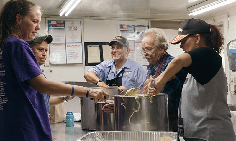 Texas posts serving as donation centers and shelters