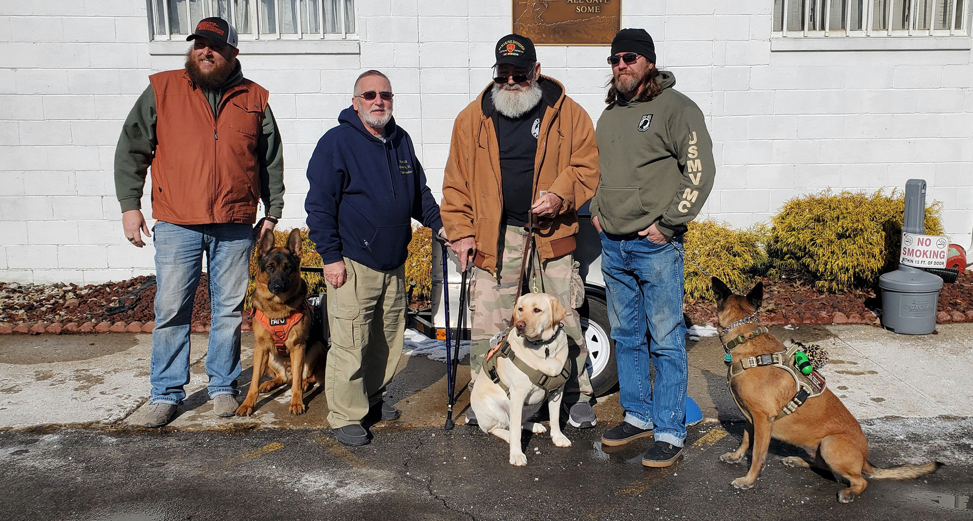 Legion post works with local nonprofit to provide trailer for veteran’s mobility scooter