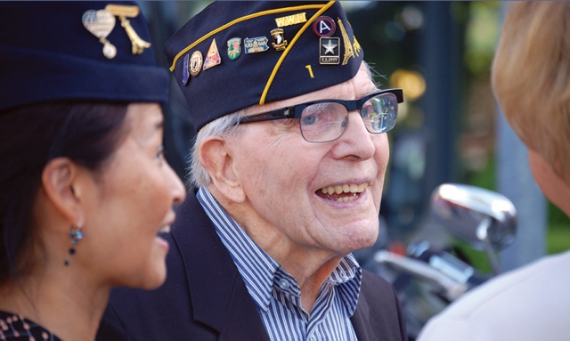 Belgian teen soldier, American veteran