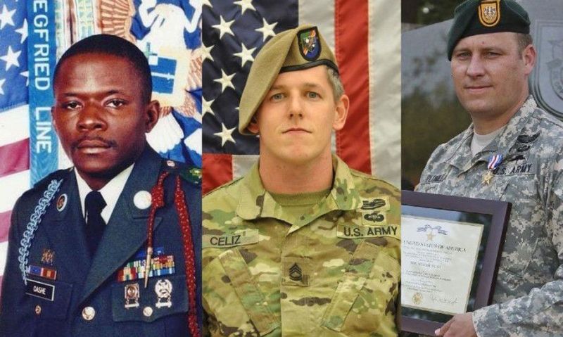 Medals of Honor to be presented today to three US soldiers