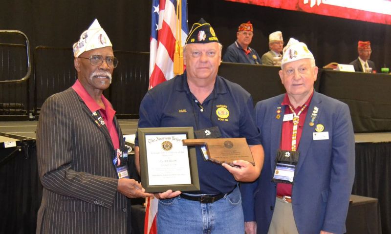 Oklahoma Legionnaire honored for service during pandemic