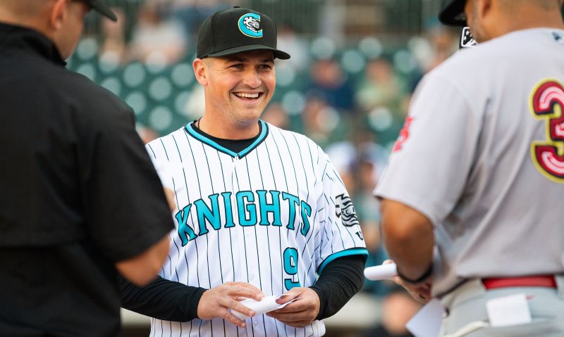 Charlotte Knights manager has fond memories of Legion Baseball