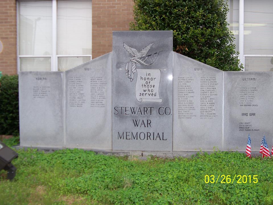 Stewart County, Tennessee Veterans War Memorial
