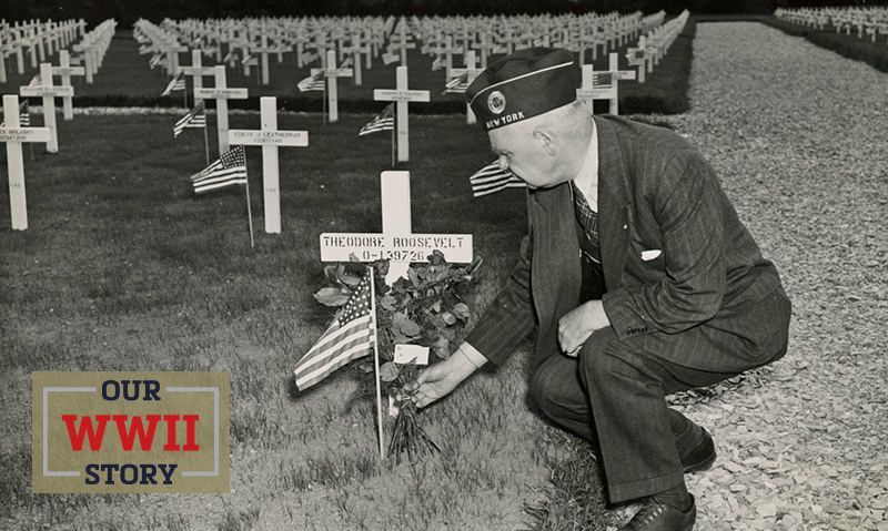 OUR WWII STORY: Commander visits graves of the fallen in ‘45