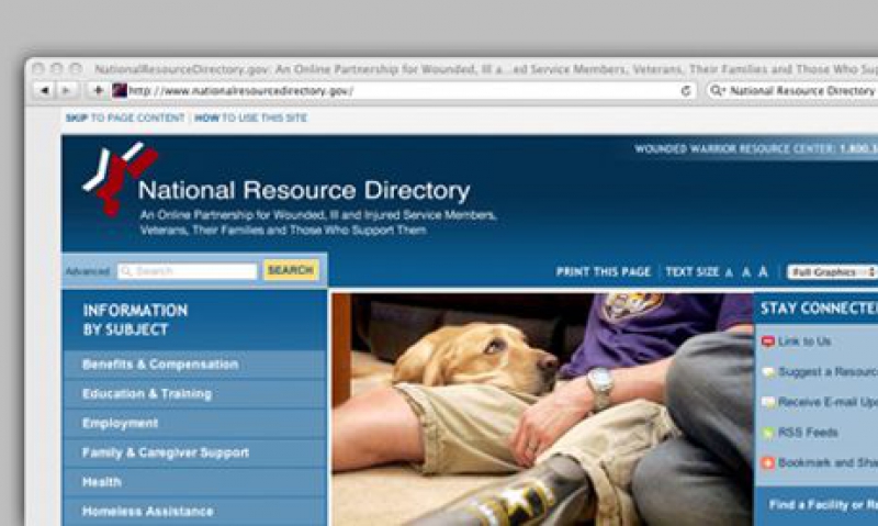 National Resource Directory issues &#039;state widget&#039;