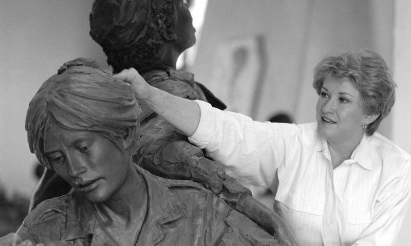 Vietnam Women’s Memorial sculptor dies