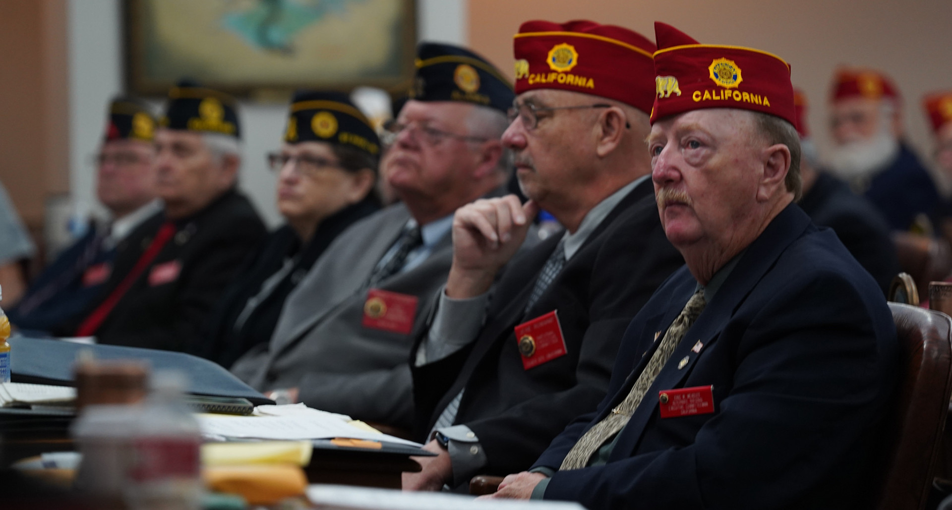 Members of The American Legion National Executive Committee meet for the 2024 Fall Meetings.