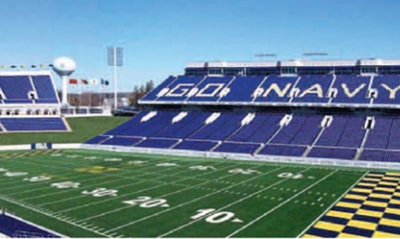 Navy football game on hold this weekend