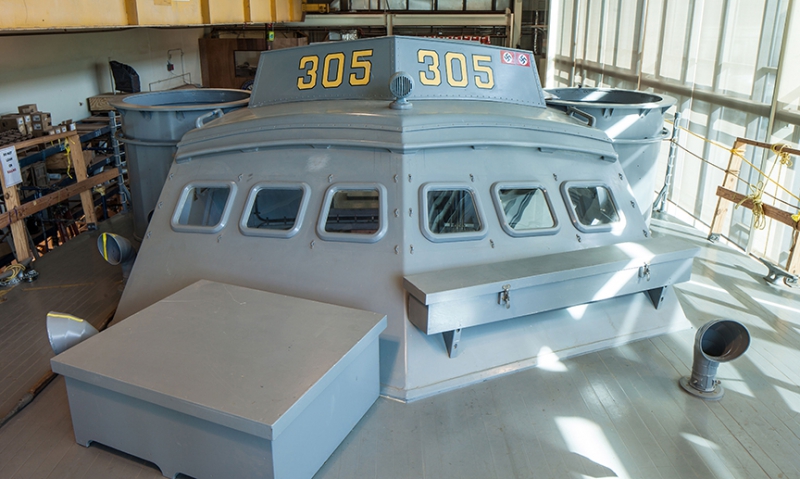 PT boat going back on the water