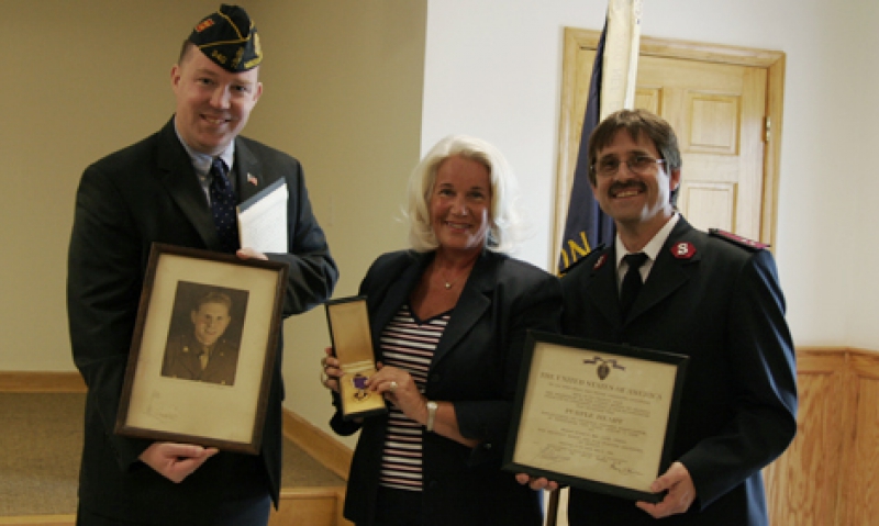 Owens&#039; Purple Heart finally reaches home