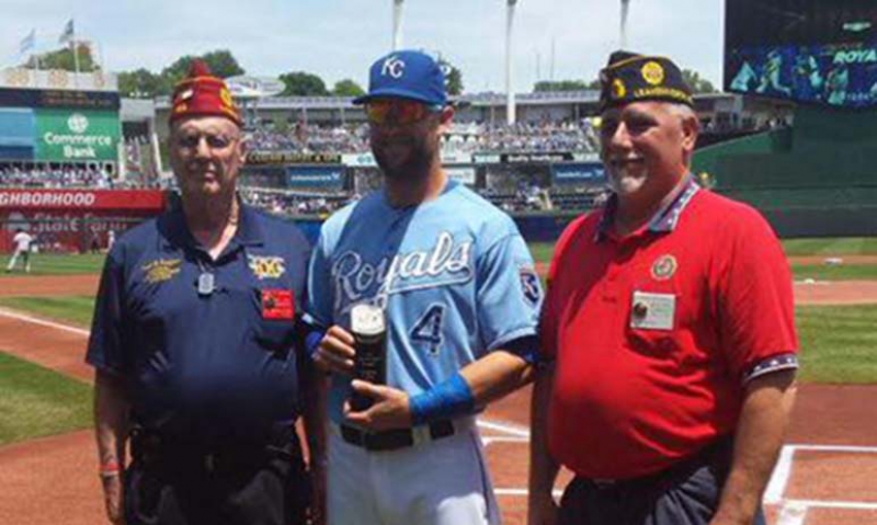 Gordon presented Legion Baseball Grad of the Year award