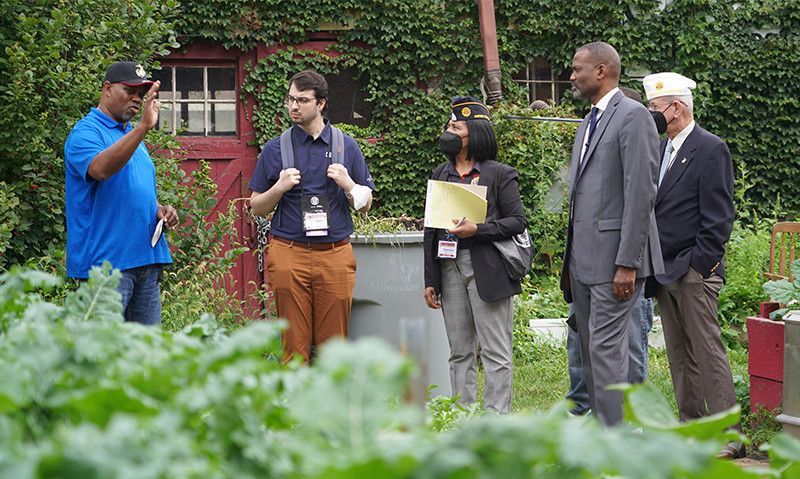 Legion gets firsthand look at Milwaukee’s homeless veteran initiatives