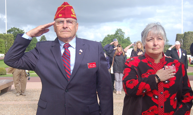 A flag to remember D-Day