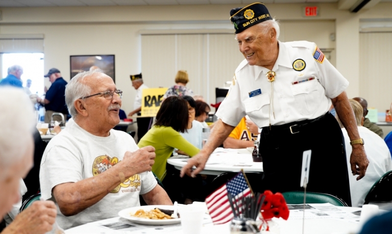 Arizona post, community honor its veterans