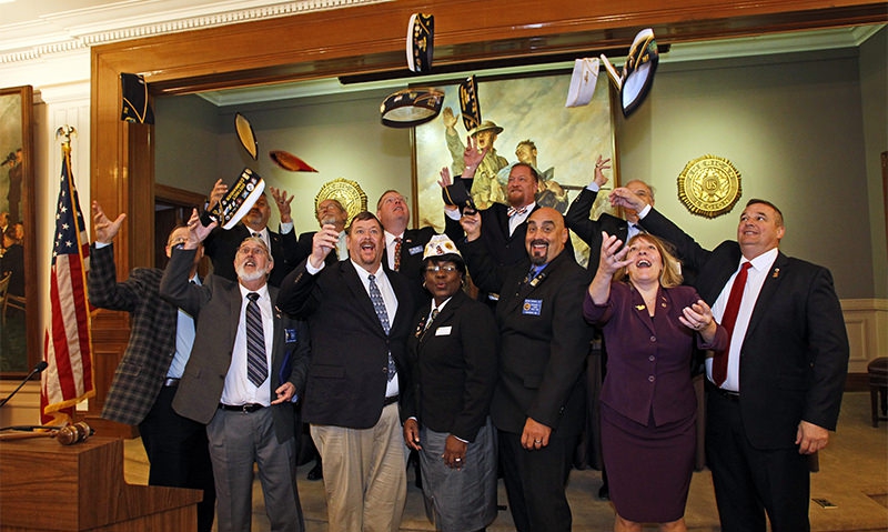 Legion College graduates part of the &#039;distinguished blue line&#039;