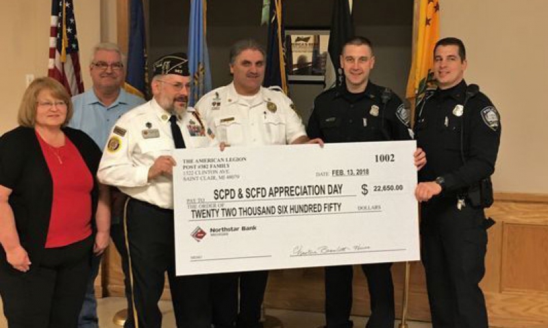 Legion Family comes through for first responders