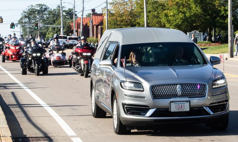 Vietnam veteran gets proper final send-off, thanks to Massachusetts Legion Riders and others