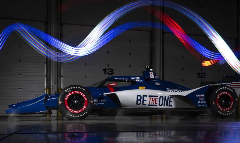 Livery revealed for No. 8 American Legion Honda