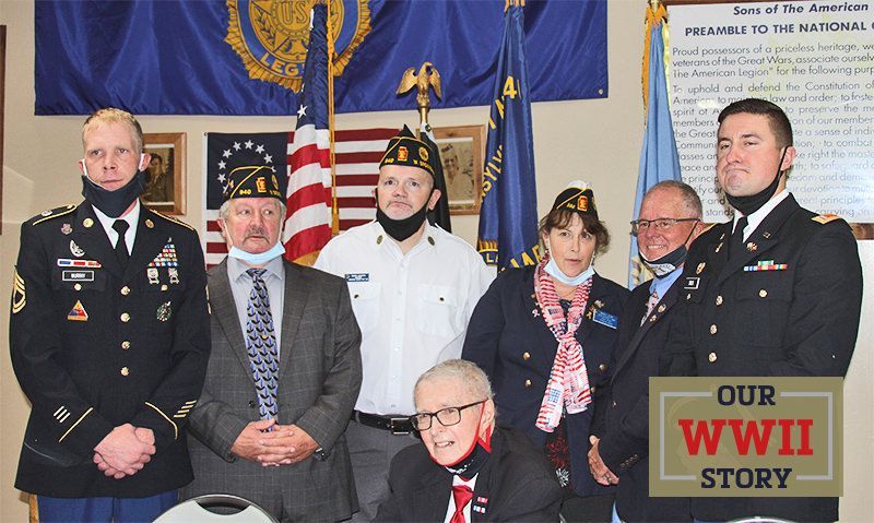 OUR WWII STORY: Legionnaires secure medals for World War II veteran