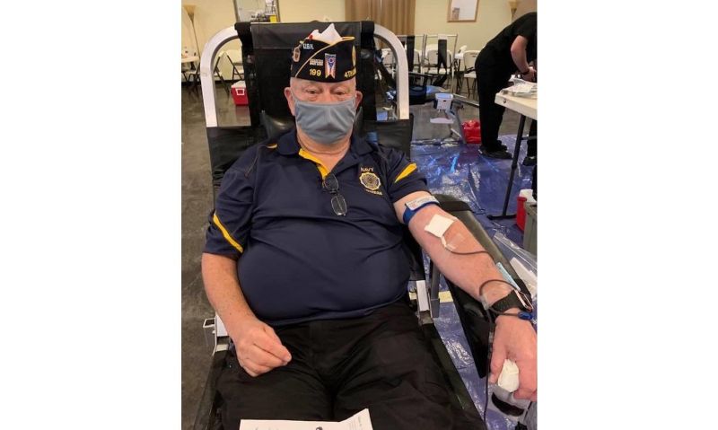 Ohio post delivers blood, food and hope to community