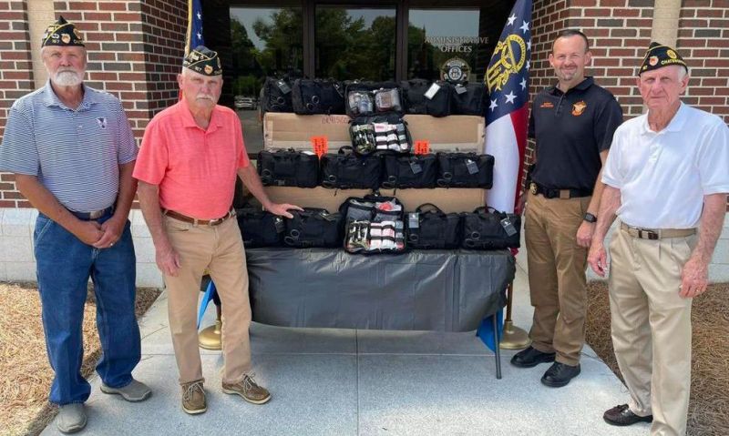 Georgia Legion post helps law enforcement provide life-saving care