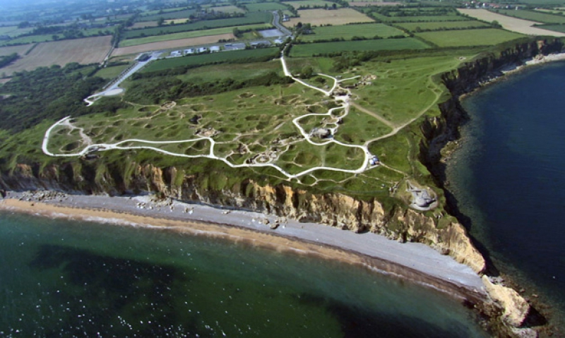 Tour Pointe du Hoc with app