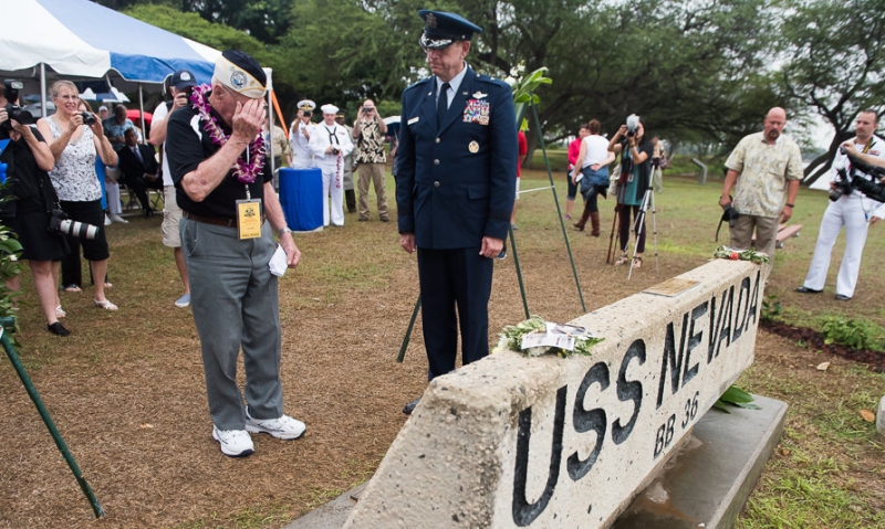 USS Nevada crew praised for role in World War II victory