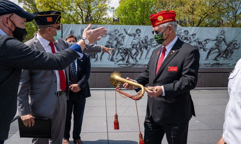 Virtual ceremony, flag-raising mark opening of National World War I Memorial