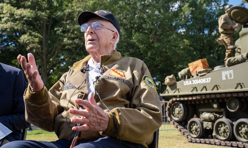 Legionnaire and World War II &#039;Hero of Cologne&#039; awarded Bronze Star