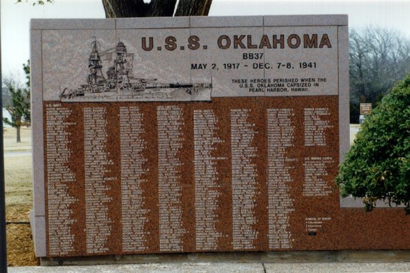 USS Oklahoma Memorial | The American Legion