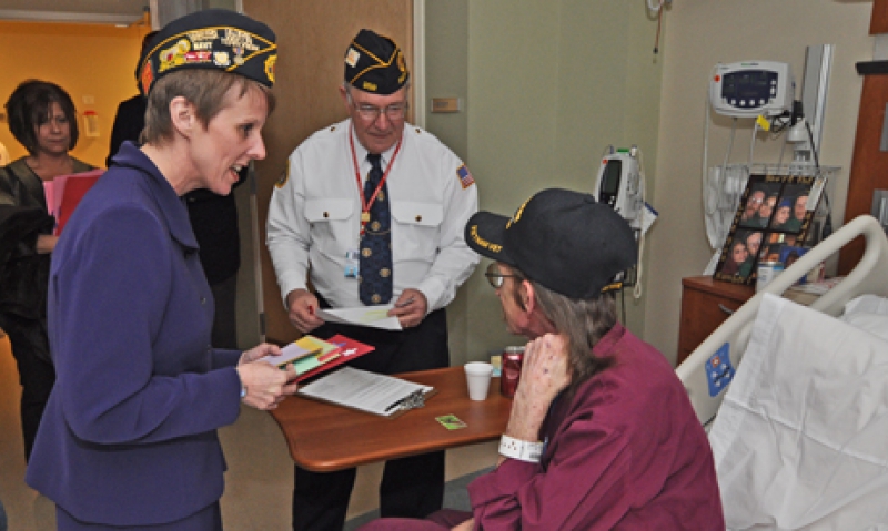 Legion volunteers make a difference at VA