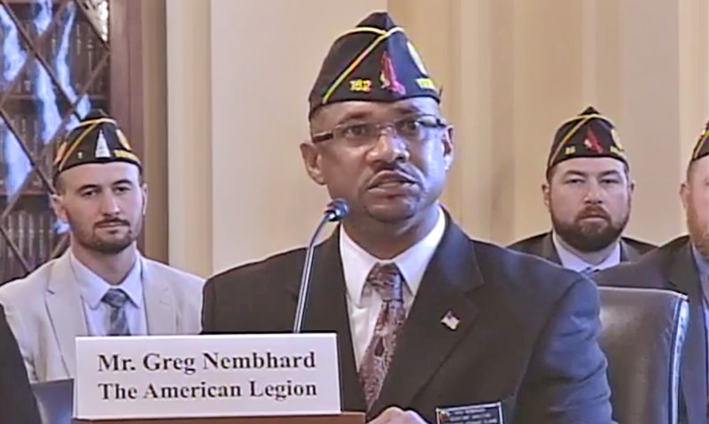 American Legion Assistant Director testifies on veterans’ burial rights 