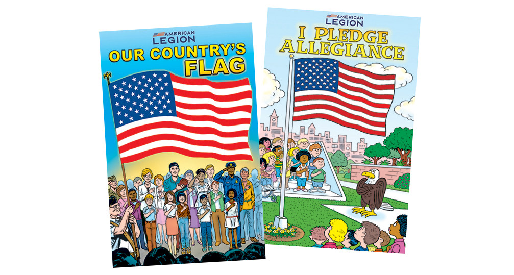 Youth comic books promote Americanism