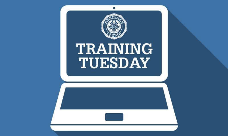 Training Tuesday December 29: American Legion assistance programs