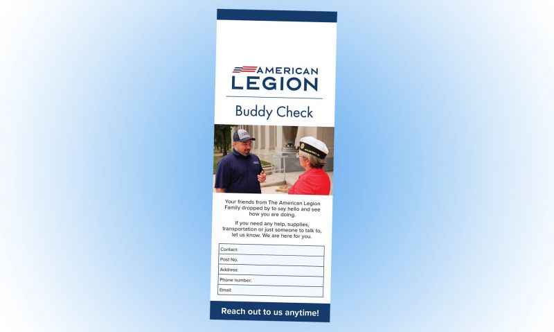 Buddy Check resources: toolkit and door hanger