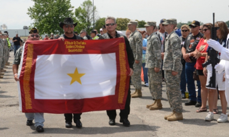 Military families honored in Indiana