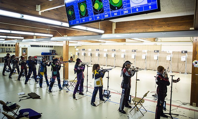 16 air rifle youth advanced to final round of competition