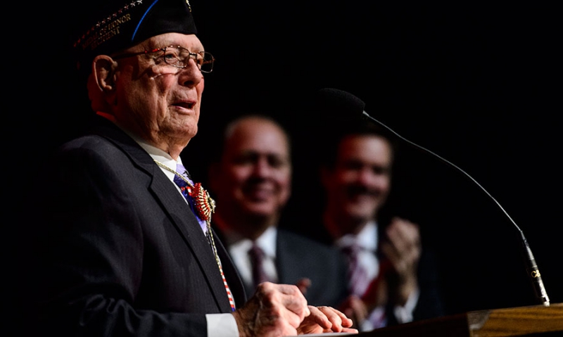 Naval ship named after MoH recipient, Legionnaire